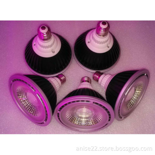 Hydroponic par38 18W full spectrum LED grow light with signal cob LED lamp
